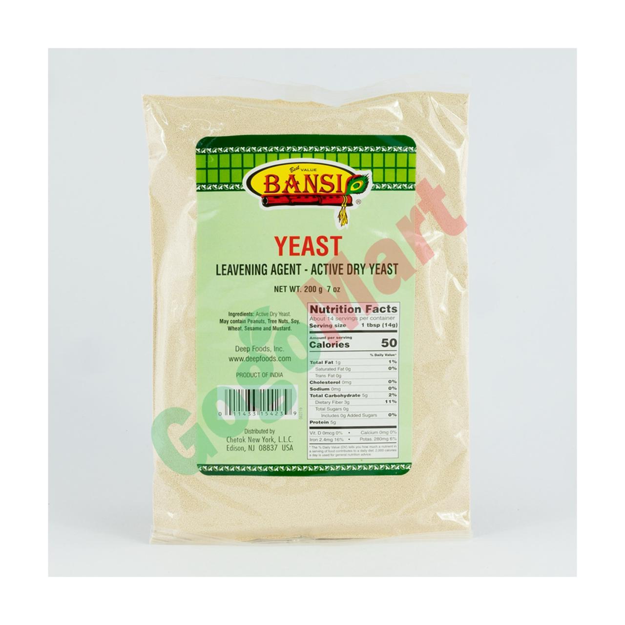 Bansi Yeast 200G