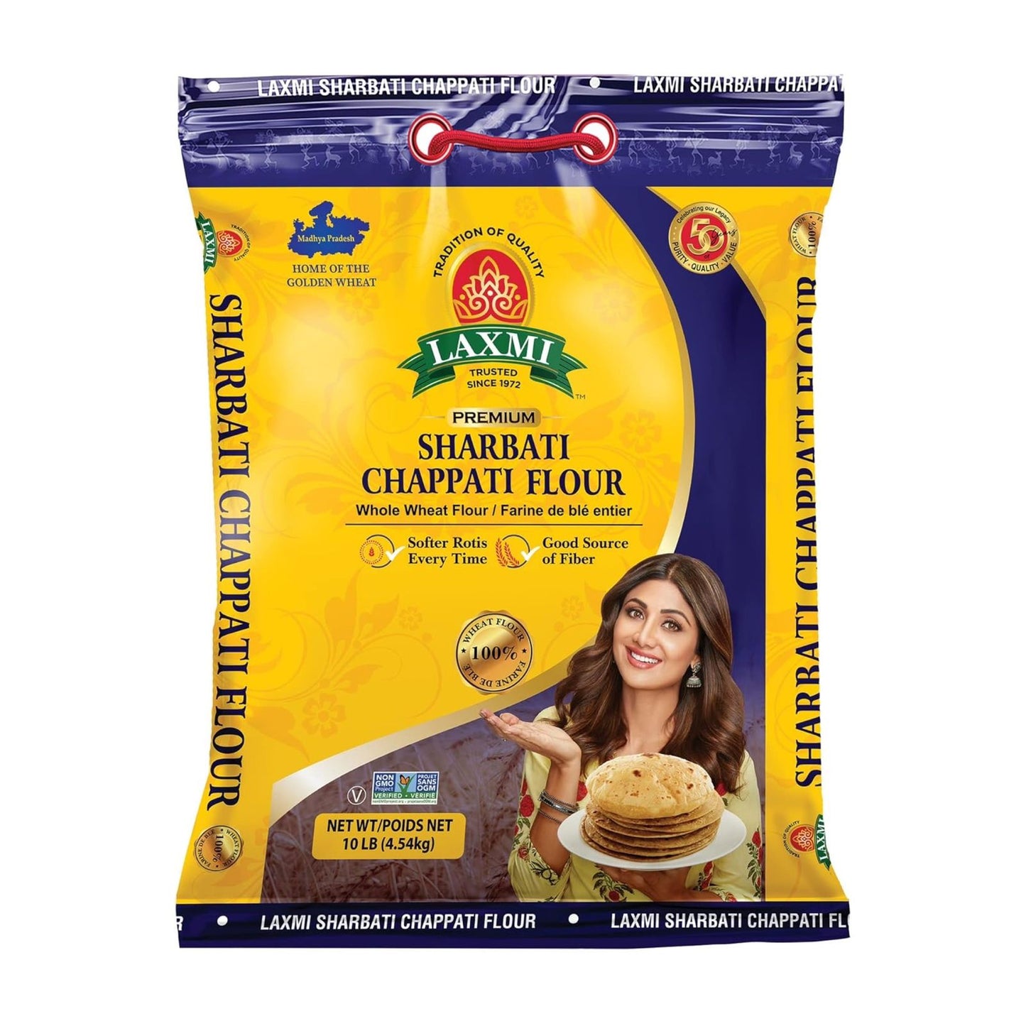 Laxmi Sharbati Chappati Flour 10lb