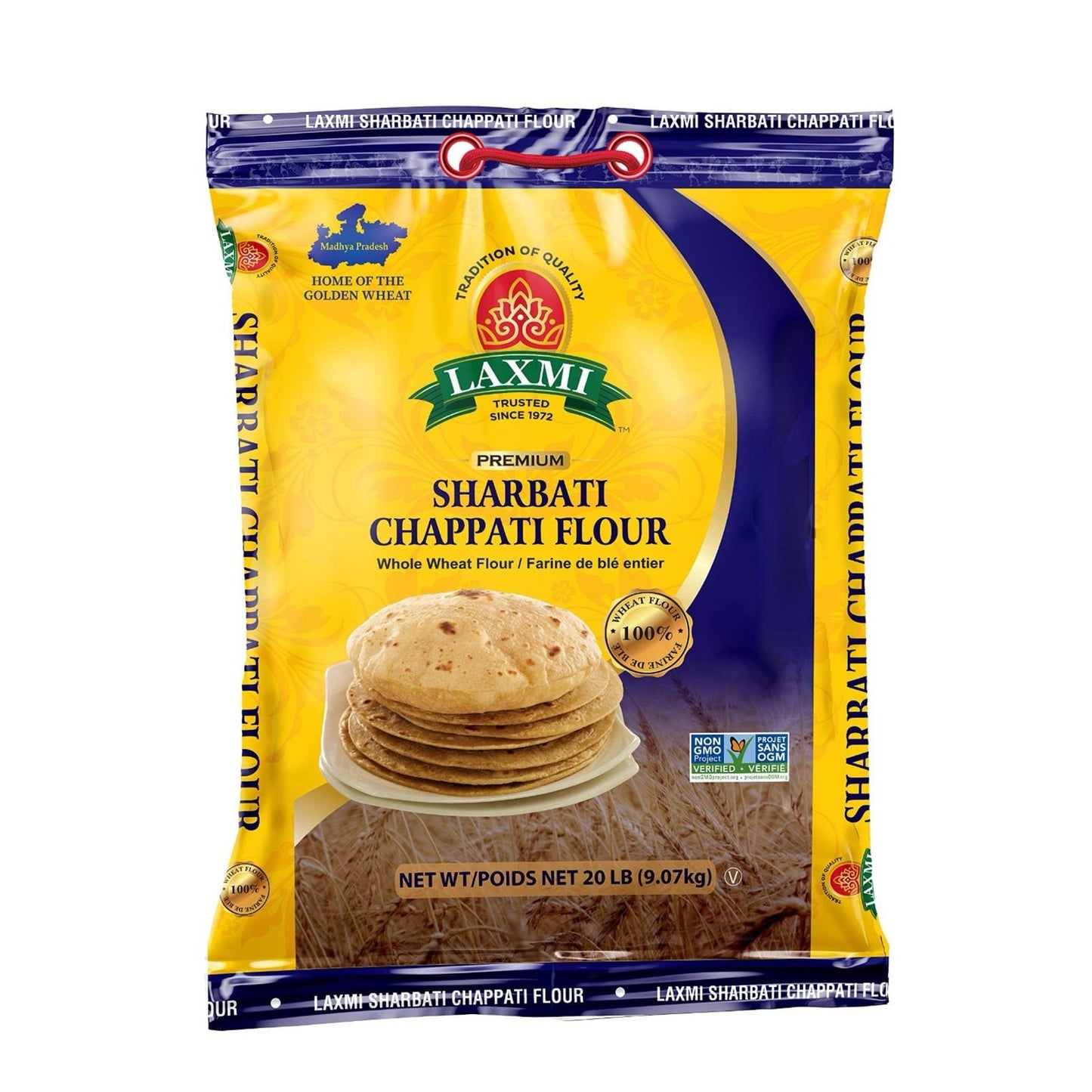 Laxmi Sharbati Chappati Flour 20lb