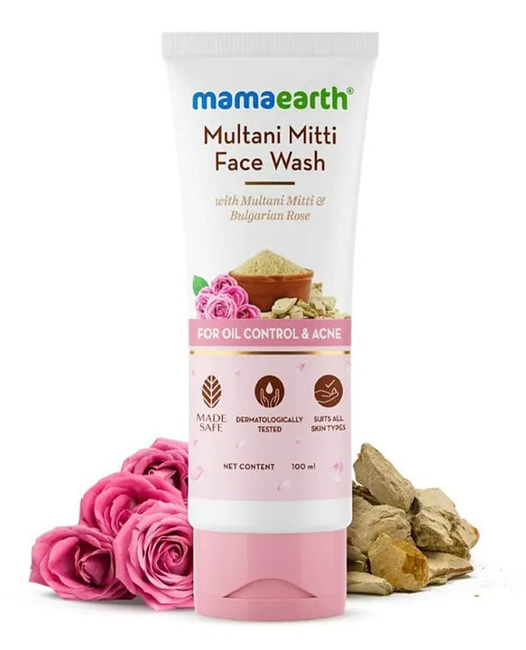 Mamaearth Multani Mitti Facewash 100ml