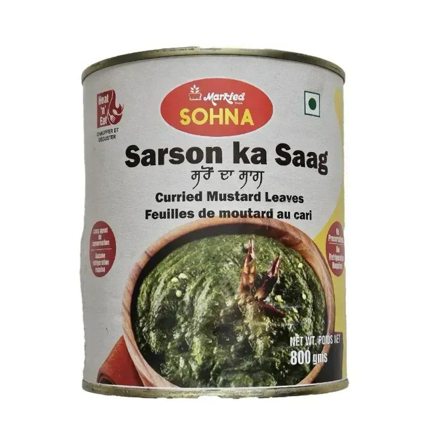 Sohna Sarson Da Saag 800G