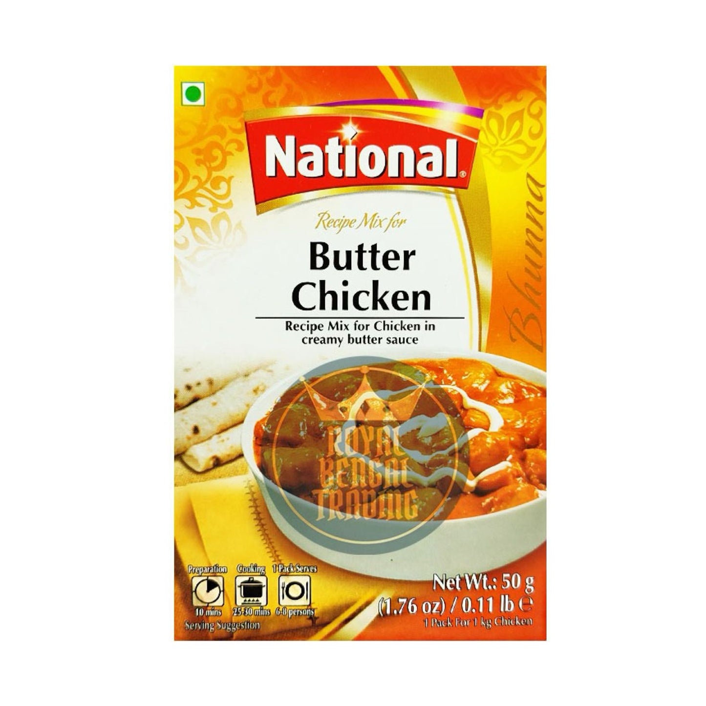 National Butter Chicken Mix 50G