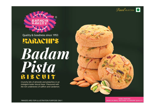 Karachi's Pista Almond Biscuits