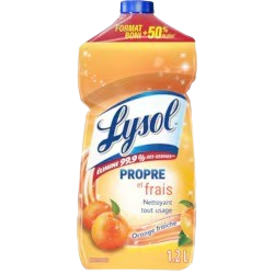 Lysol Fresh Orange Multi Surface Cleaner 1.2l