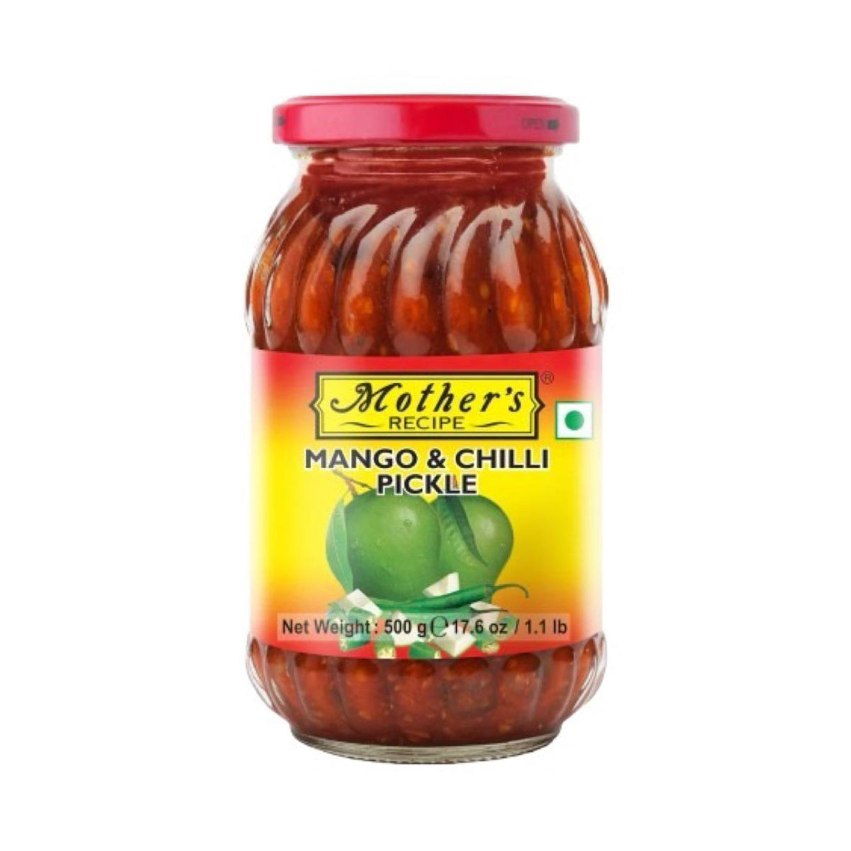 Mother's Mango Chilli Pickle 500G