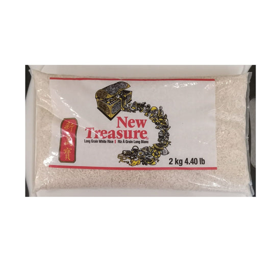 New Treasure Long Grain White Rice 2KG