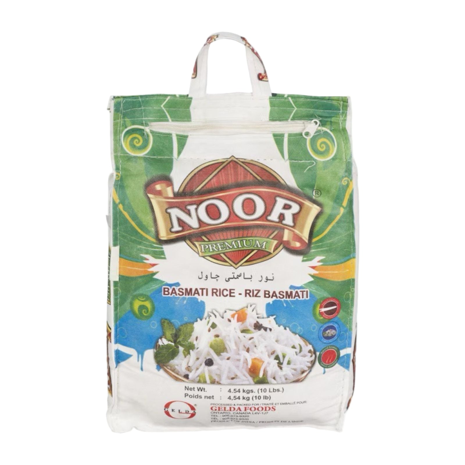 Noor Basmati Rice 4.54KG – APNA FOOD MART