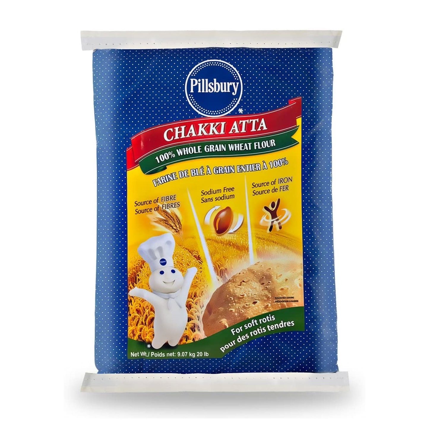 Pillsbury Chakki Atta 20lb