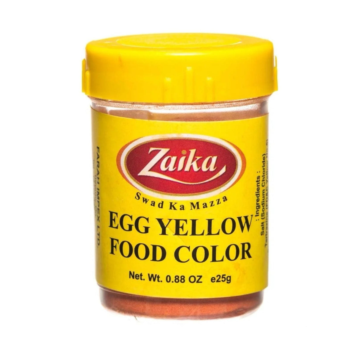 Zaika Egg Yellow Food Colour 25G